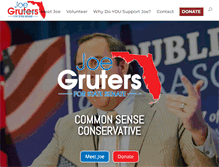 Tablet Screenshot of joegruters.com